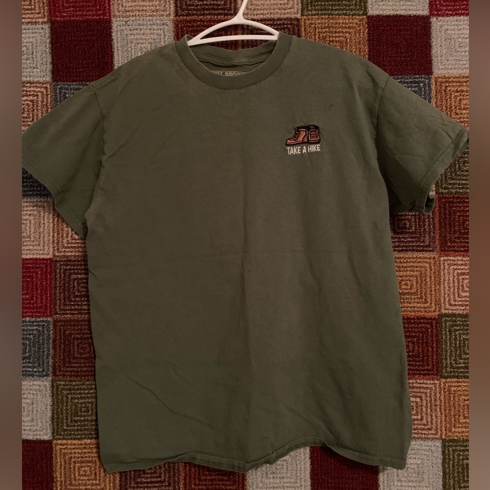 Riot Society Forest Green Tee with Graphic